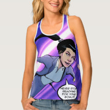 Mujeres guerreras en los negocios - tanque de obje