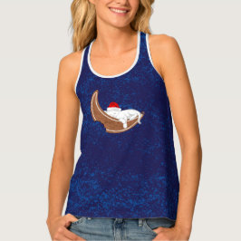 Camiseta De Tirantes Santa Kitty y la Luna de Gingerbread