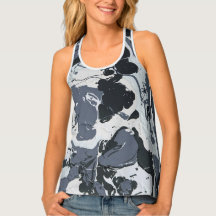 Sombras de gris monocromo abstracto moderno