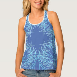 Camiseta De Tirantes Susea Blu Studios Plume Feather Tank