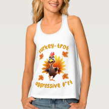 Turquía Trot Funny Feliz Día de Acción de Gracias