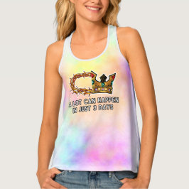 Camiseta De Tirantes Un montón puede ocurrir