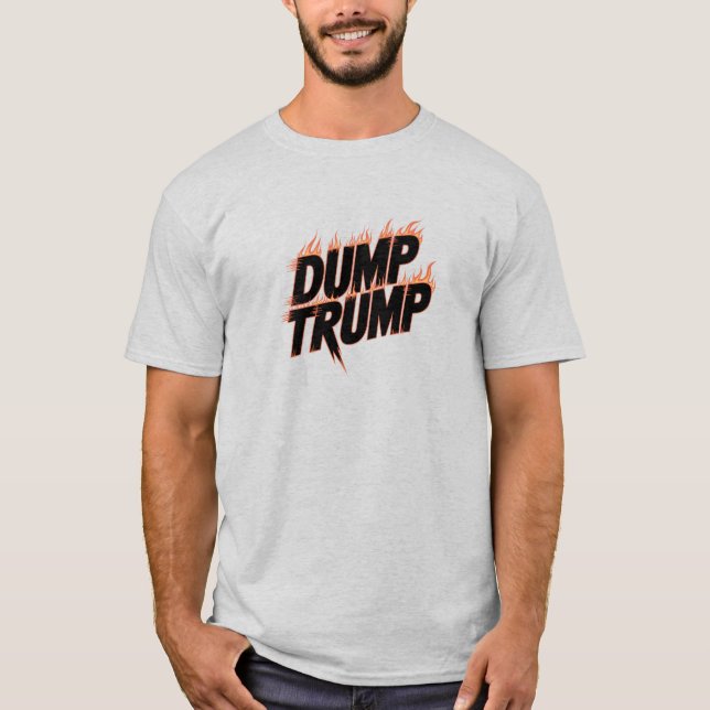 Camiseta de Tirar a Trump (Anverso)