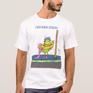 Camiseta de tiras de pollo