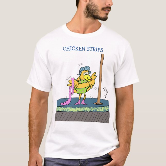 Camiseta de tiras de pollo (Anverso)