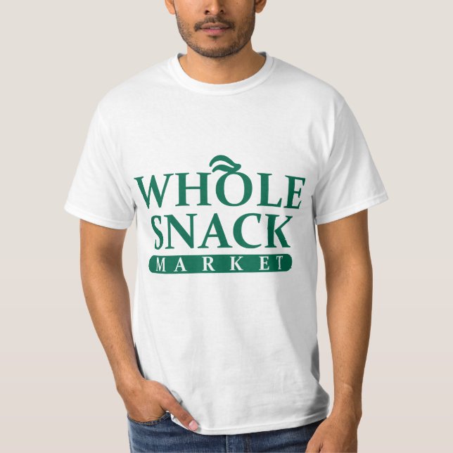 Camiseta de todo el mercado de refrigerios (Anverso)