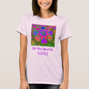 Camiseta de 'Todo lo que necesitas es amor'