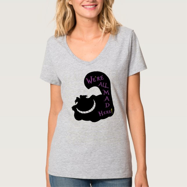 Camiseta de "Todos estamos locos aquí" (Anverso)