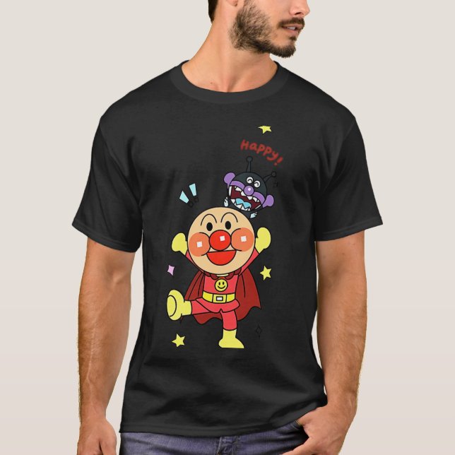 Camiseta De todos modos Anpanman Nuevo  (Anverso)