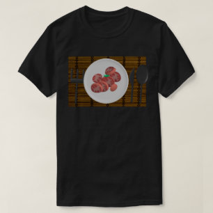Camiseta de Tomates en un Plato
