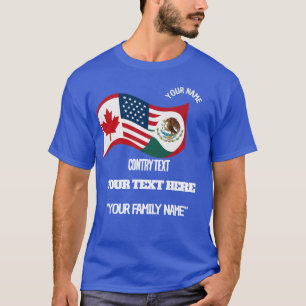 Camiseta de torneo de fútbol familiar personalizad
