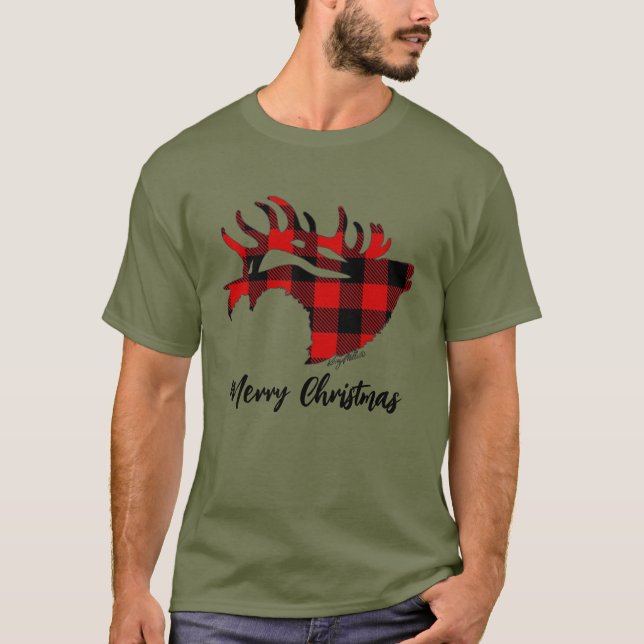 Camiseta De Toro De Búfalo Rojo (Anverso)