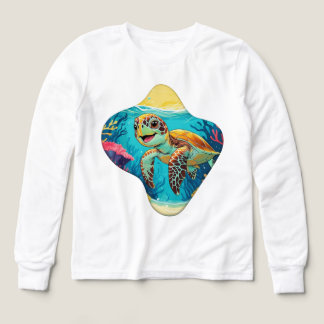 Camiseta de Tortuga Boho Australiana | Salpicadura