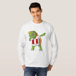Camiseta de Tortuga Dabbing Perú