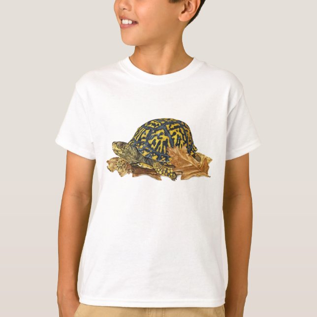 Camiseta de tortuga de caja oriental (Anverso)