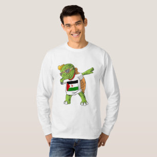 Camiseta de Tortuga de Dabbing del Sahara Occident