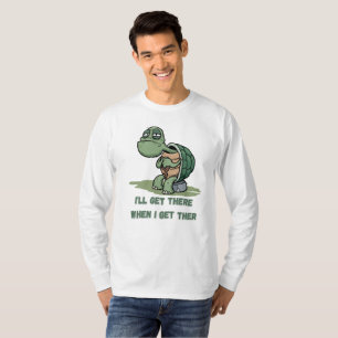 Camiseta de tortuga de dibujos animados