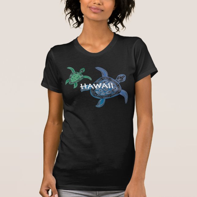Camiseta de tortuga de Hawaii (Anverso)