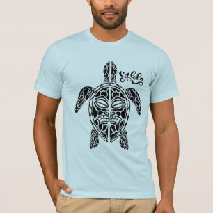 Camiseta de tortuga hawaiana masculina
