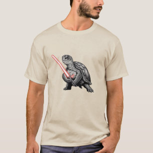 camiseta de tortuga jedi