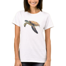 Camiseta de tortuga marina