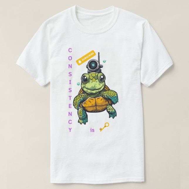 Camiseta de tortuga marina adorable para creadores (Diseño del anverso)