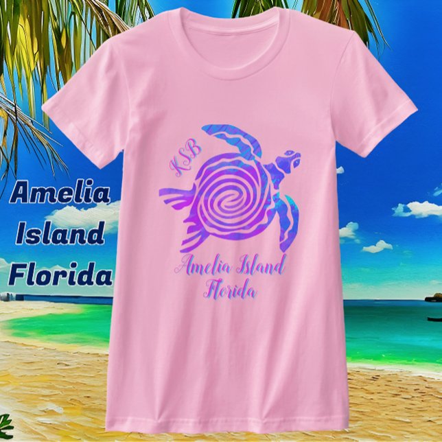 Camiseta de tortuga marina de la isla de Amelia (Subido por el creador)