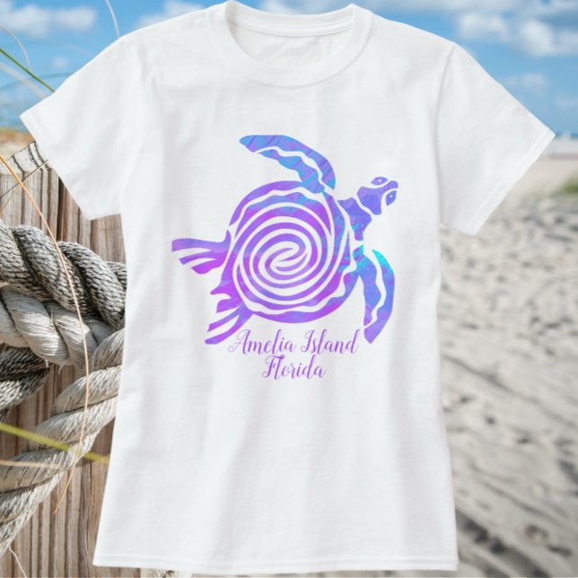 Camiseta de tortuga marina de la isla de Amelia (Subido por el creador)