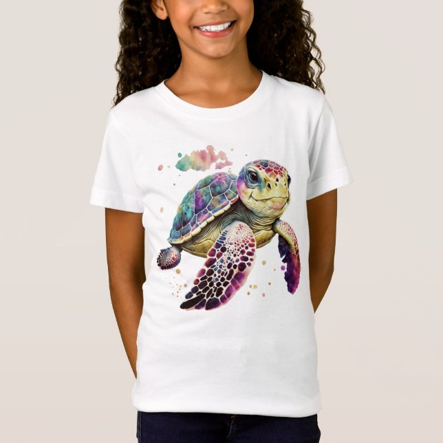 Camiseta de Tortuga Oceánica (Anverso)