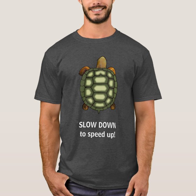 Camiseta de Tortuga Verde con Texto Editable de Re (Anverso)