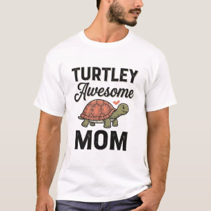 Camiseta de tortuga vintage para mamá genial_1