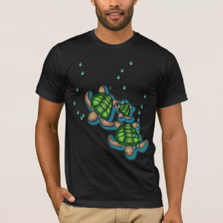 Camiseta de tortugas marinas profundas