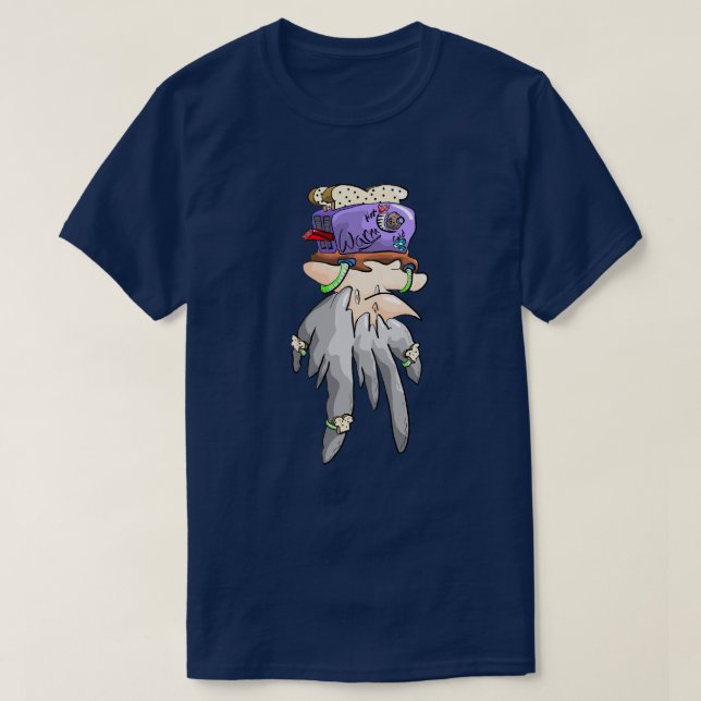 Camiseta de tostada hambrienta (Diseño del anverso)