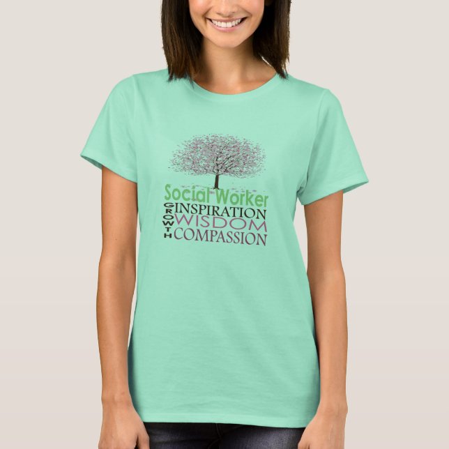 Camiseta de trabajador social (Anverso)