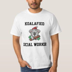 Camiseta de trabajador social Koalafied