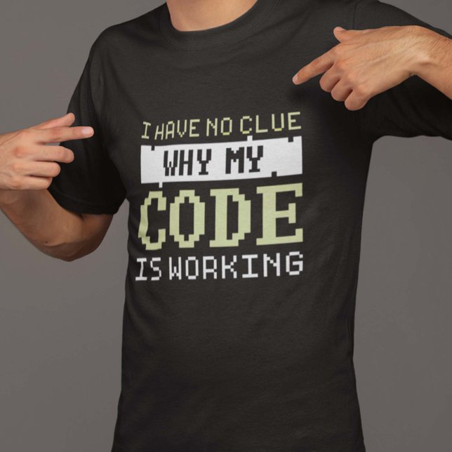 Camiseta de trabajo de código (Subido por el creador)