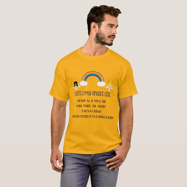 Camiseta de trabajo del personal de LLA (Camisetas (Anverso completo)