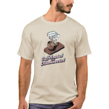 Camiseta de trabajo remoto desconectado y cafeinad