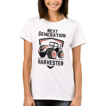Camiseta de Tractor Moderno Harvester de próxima g