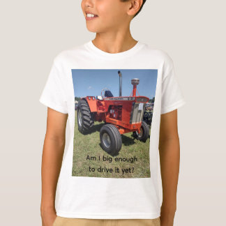 Camiseta de tractor para niños, "¿Soy lo suficient
