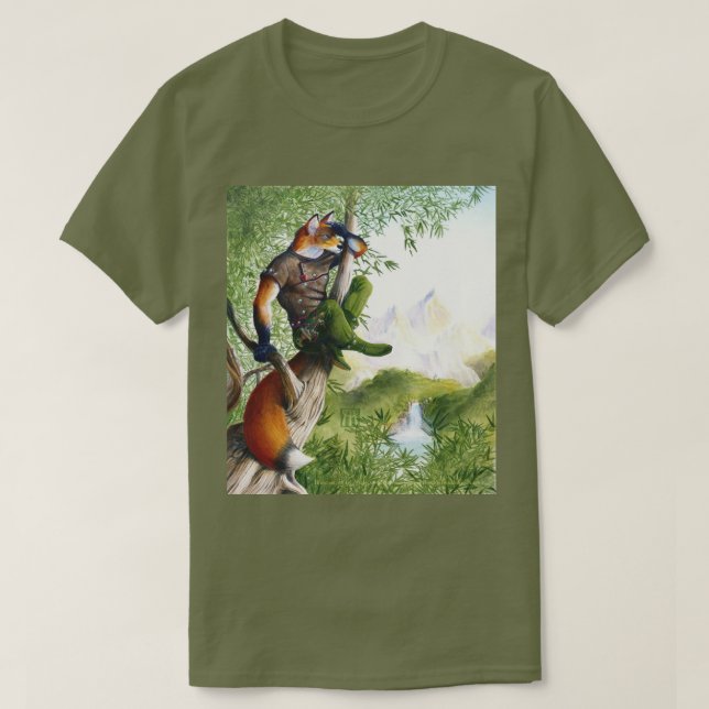 Camiseta de Trail Blazing Fox (Diseño del anverso)