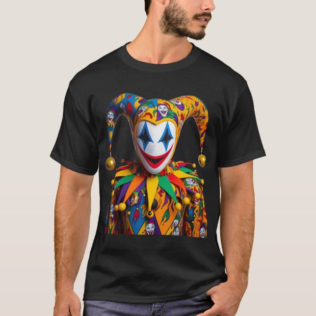 camiseta de traje de payaso de bromista - diseño ú (Anverso)