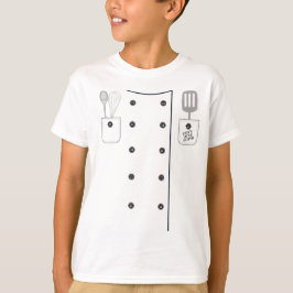 Camiseta de traje uniforme de cocina del chef