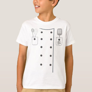 Camiseta de traje uniforme de cocina del chef