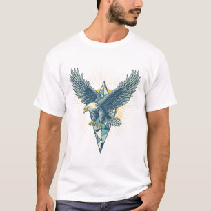 Camiseta de transformación de águila de cristal