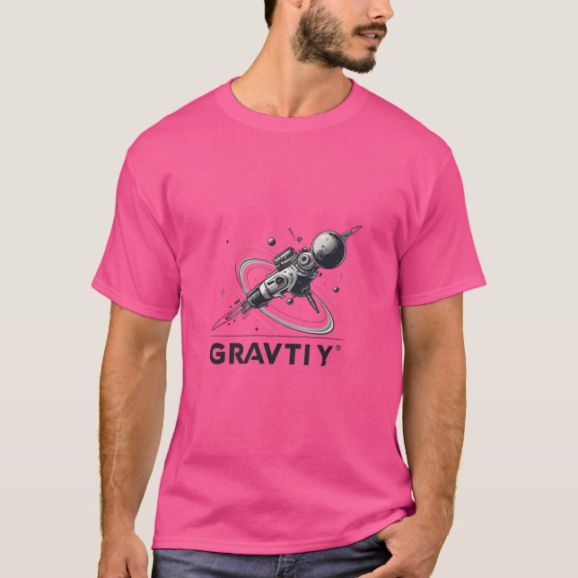 Camiseta de trayectoria de sonda espacial (Anverso)