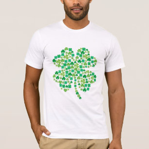 Camiseta de trébol del día de San Patricio