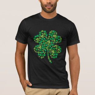 Camiseta de trébol del día de San Patricio