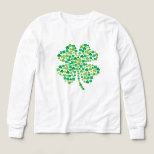 Camiseta de trébol del día de San Patricio