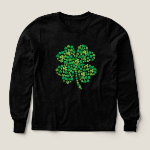 Camiseta de trébol del día de San Patricio